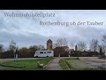 Leni &amp; Toni CHECK | Wohnmobilstellplatz im zauberhaften Rothenburg ob der Tauber | ♡