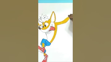 #Shorts How To Draw Crash Bandicoot 4 | Easy