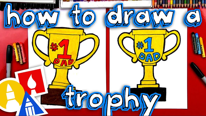 How To Draw A Trophy For Father's Day