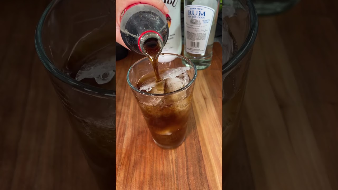 Coco Libre | Our Delicious Twist on a Cuba Libre Cocktail 🥥🌴