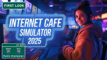 Internet Cafe Simulator 2025 First Look - A New Internet Cafe for a New Year!  Episode 1