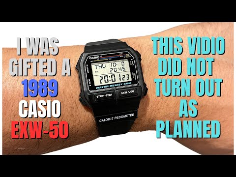 Fixing a 1986 Casio EXW-50 watch (i may delete this video