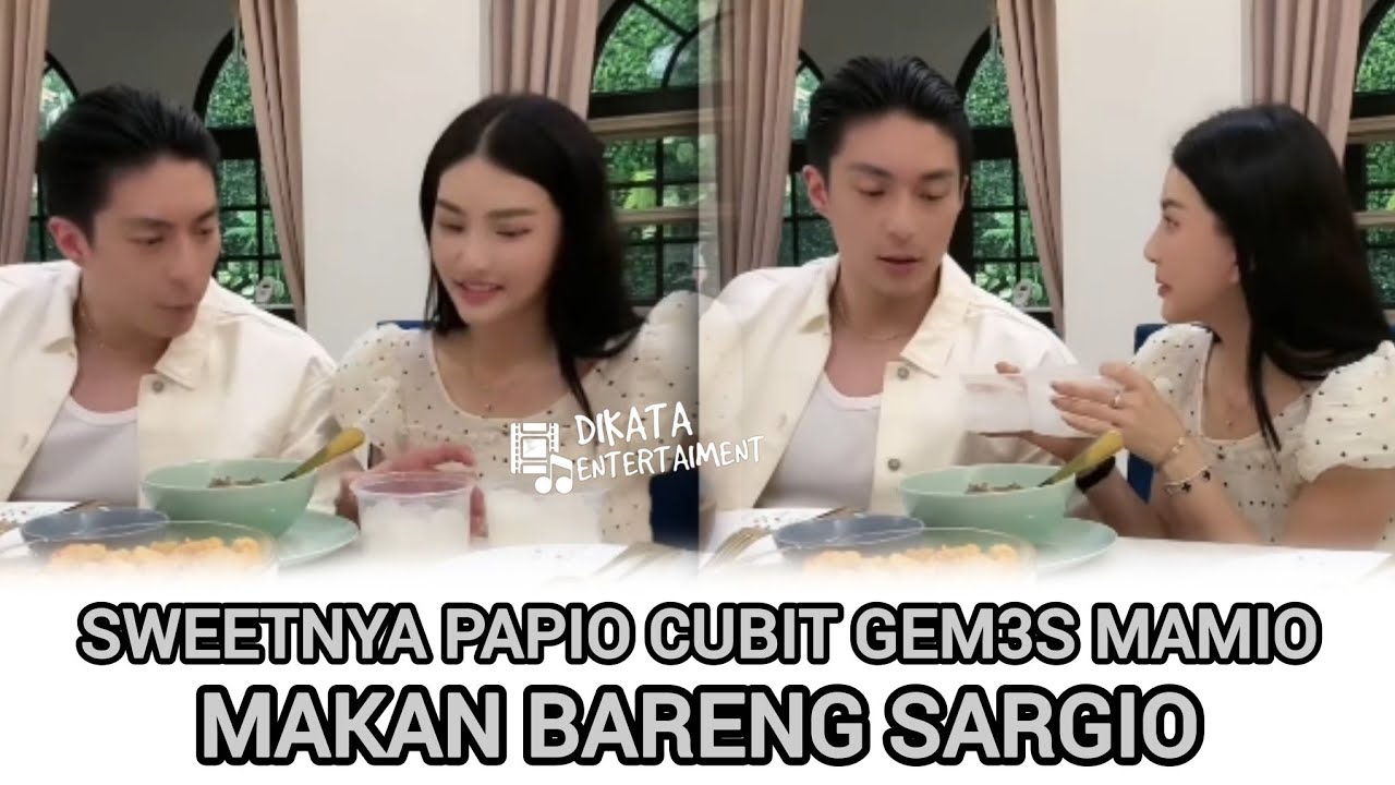 MOMENT SWEET PAPIO CUBIT GEMES TANGANNYA BUNDA SARWENDAH - MAKAN BARENG SARGIO #love #video