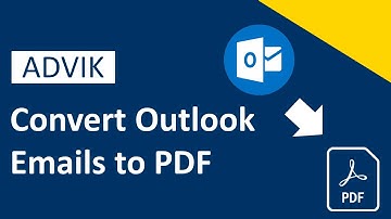 How to Convert Outlook Emails to PDF With Attachments? Advik Software