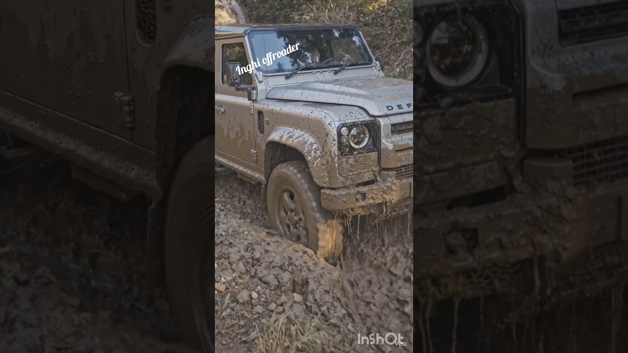 Defender offroad drive test 🚘🔥 #shortvideo #automobile #offroad #trending #youtubeshorts