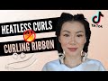 Heatless Curls Curling Ribbon Tutorial (Is it Worth it?!)
