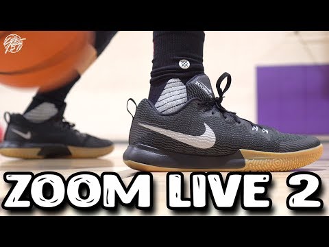 nike zoom live 2 black