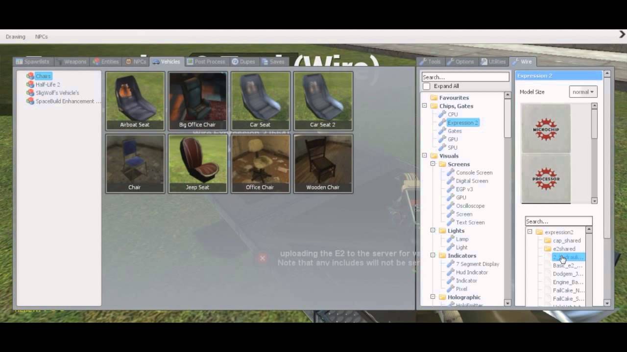 GmodXiL .1How to build a vehicle steering system YouTube