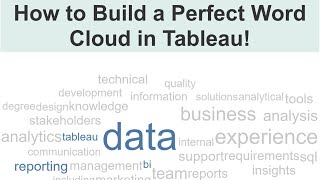 🔥How to Build Epic Word Cloud In Tableau🔥 #tableau #wordcloud #dataviz screenshot 4