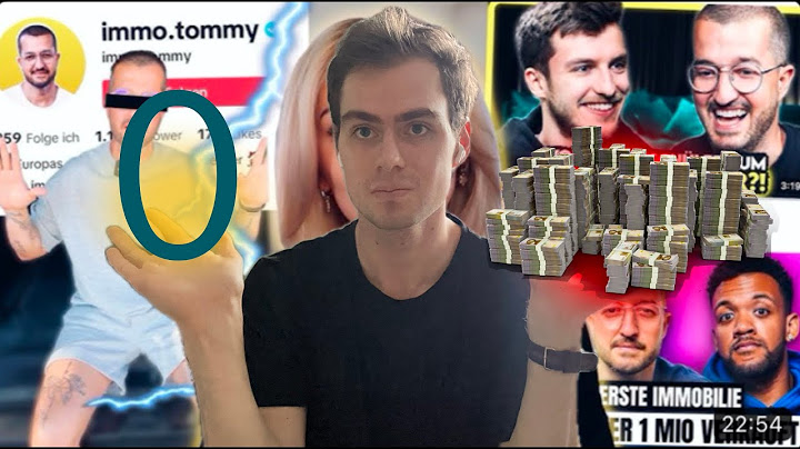 Vom Millionär zur NULLnummer - Reaktion auf Immo Tommy