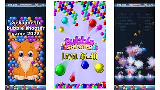 The victory dance at the end│BUBBLE SHOOTER 2022😻 │ Level 36 to 40 screenshot 5