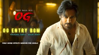 Og - Entry Bgm Full Length Dolby Atmos Original Audio Pawan Kalyan Sujeeth Thaman S 4K