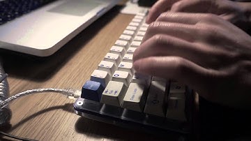 Typing video: b.face 60% mechanical keyboard