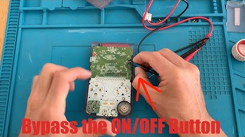 How to FIX GameBoy Color ON/OFF Button not Working