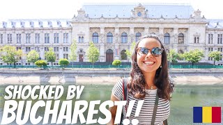WE DID NOT EXPECT THIS... 😳 || BUCHAREST ROMANIA VLOG || THE ROMANIA TRAVEL SERIES BEGINS NOW! 🇷🇴