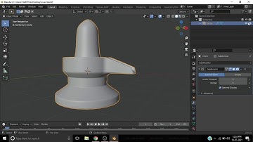 Blender Tutorial 1 | 3D Shiva Lingam Modeling.