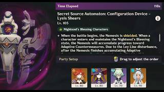 Boss 3 Mualani Team Clear | 6.7 Fearless Stygian Onslaught | Genshin Impact