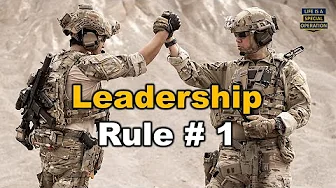 The #1 Leadership Rule I Learned in Special Forces (Green Berets)