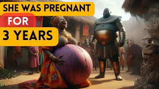 She Was Pregnant For 3 YEARS. What Happens Next is SHOCKING  #africanstories #storytelling #tales