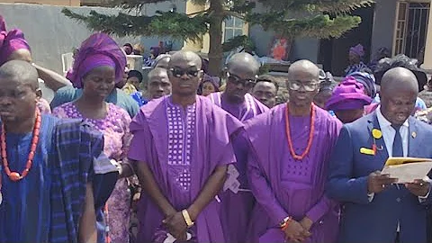 NOLLYWOOD ACTOR OLATAYO AMOKADE (IJEBU) MOTHER FINALLY LAY FOR ETERNAL REST