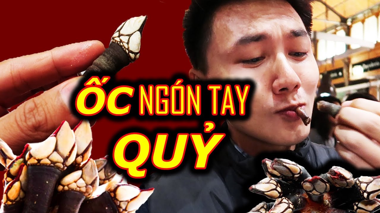 ⁣Ăn ốc NGÓN TAY QUỶ ở Madrid |Du Lịch Tây Ban Nha Châu Âu