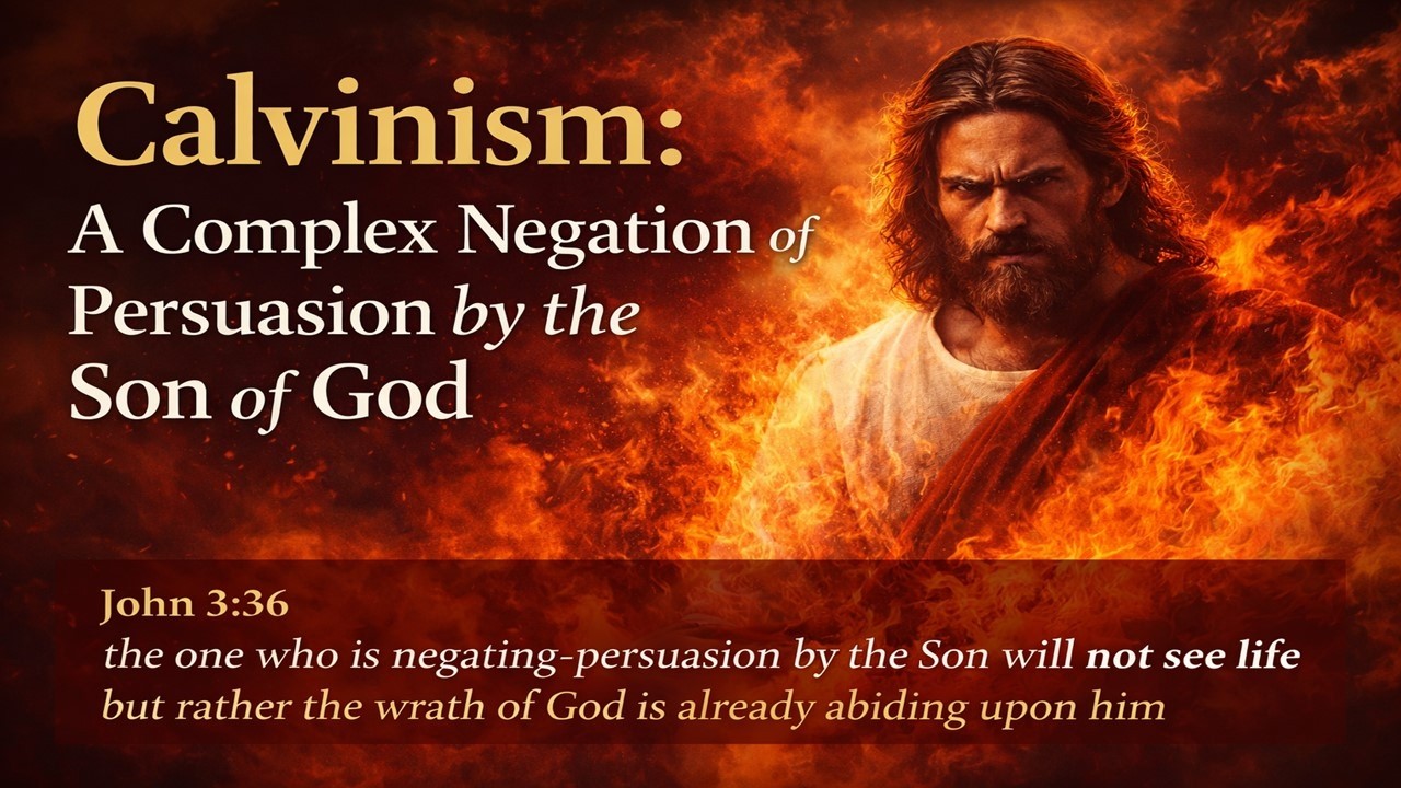 Кальвинизм: сложное отрицание убеждения Сыном Божьим. Использование сложности как оружия расширяе...