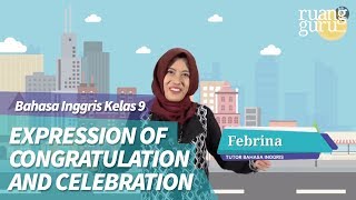 ruangbelajar - Bahasa Inggris IX SMP - Congratulation and Celebration screenshot 1