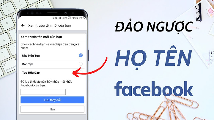 Cách để sửa lỗi chỉnh lại tên trên facebook năm 2024