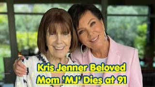 Who Was Mary Jo "MJ" Shannon? | Kris Jenner's Mother Dies at 91 | Full Life Story