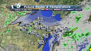 Fewer showers, t-storms before weekend swelter