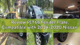 Review PIT66 Fender Flare Compatible with 2014-2020 Nissan Rogue Front Driver Passenger Side Text