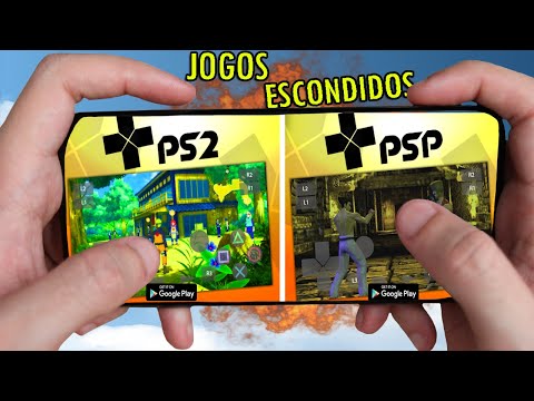 JOGOS ESCONDIDO DE PS2 E PSP NA PLAY STORE DOS CELULARES ANDROID! {PAR