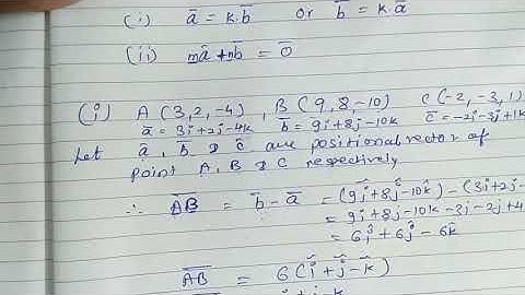 Vector 12th maths, collinear and coplanar