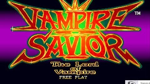 Intro "Vampire Savior The Lord Of Vampire" [Darkstalkers]