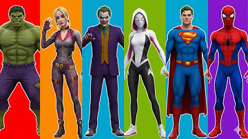 Super Hero 3d vs Squid Game Help Iron Man Successfully Rescue Squid Girl Doll 5 Time Challenge