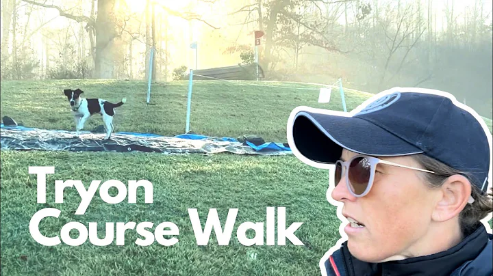 CCI 3* -L Course Walk at the 2022 Tryon Intl Three...