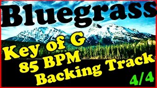 Key of g bluegrass backing track - 85 bpm extended chords jam |
mandolin banjo fiddle guitar click show more for additional details on
lp backing...