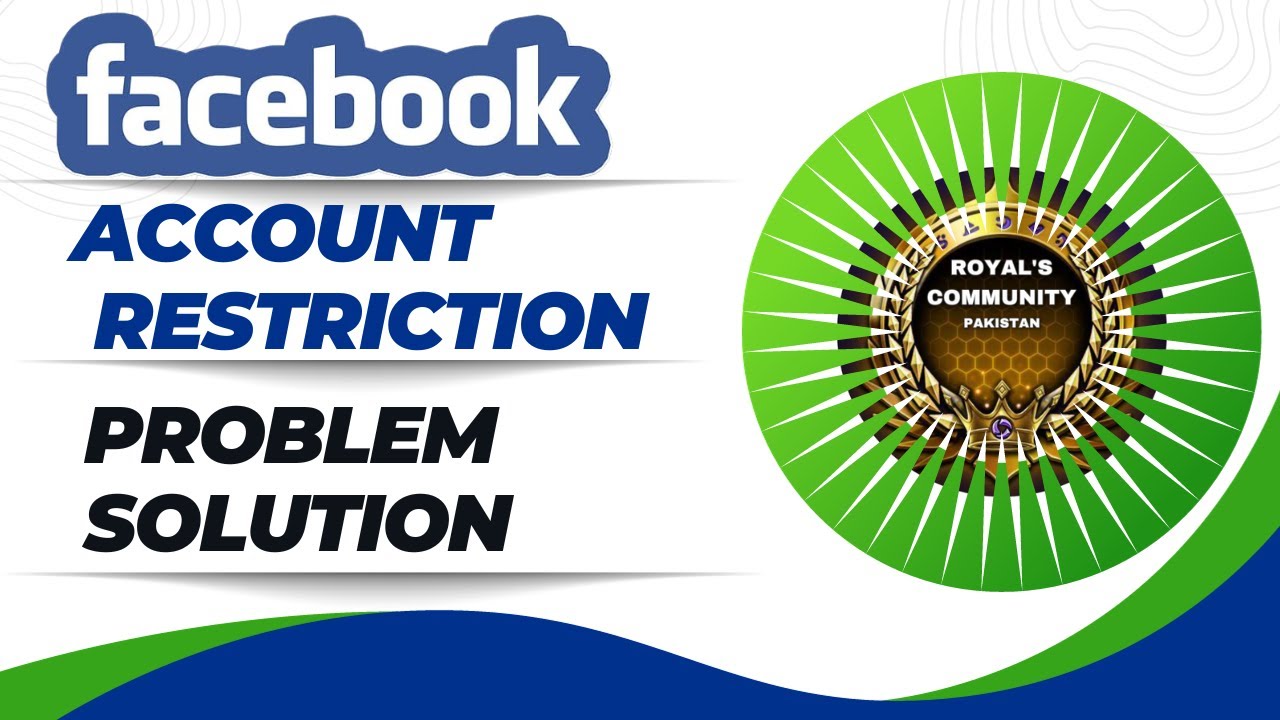 facebook account restriction | problem solution | #facebook #marketing ...