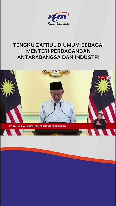 2. Sambungan senarai kabinet #BeritaRTM