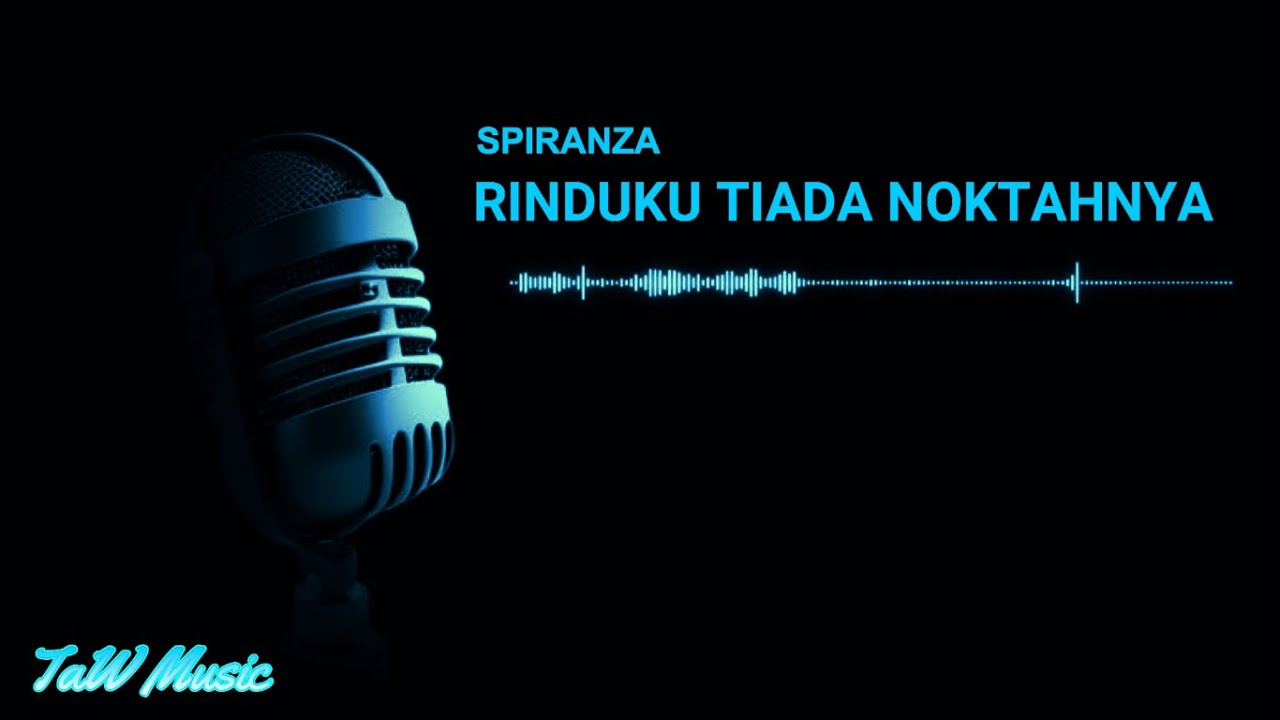 Spiranza - Rinduku Tiada Noktahnya [Karaoke Nada Rendah]