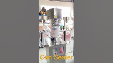 SLV20 Can Sealer,Can Seamer for 10 Cans,Semi Auto Can Closing Machine,Can Crimper Supplier