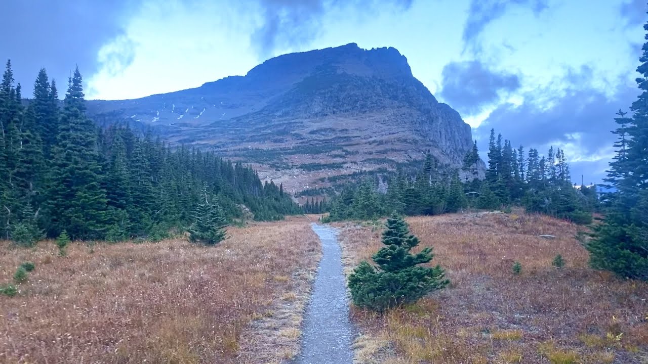 Glacier National Park Mount Oberlin, an unmarked trail YouTube