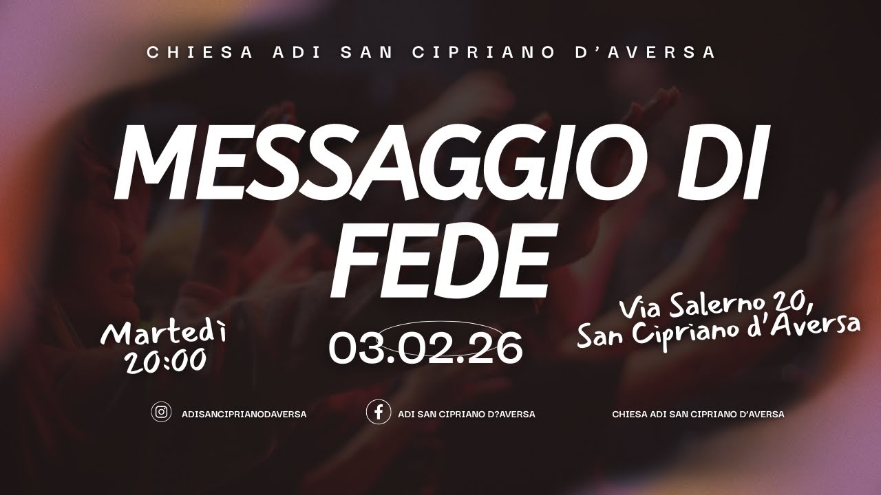 Daniele Di Iorio - Messaggio di Fede | 03 FEBBRAIO 2026
