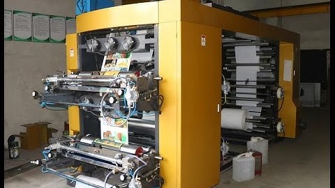4color high speed PE printing machine,two rewind and two unwind