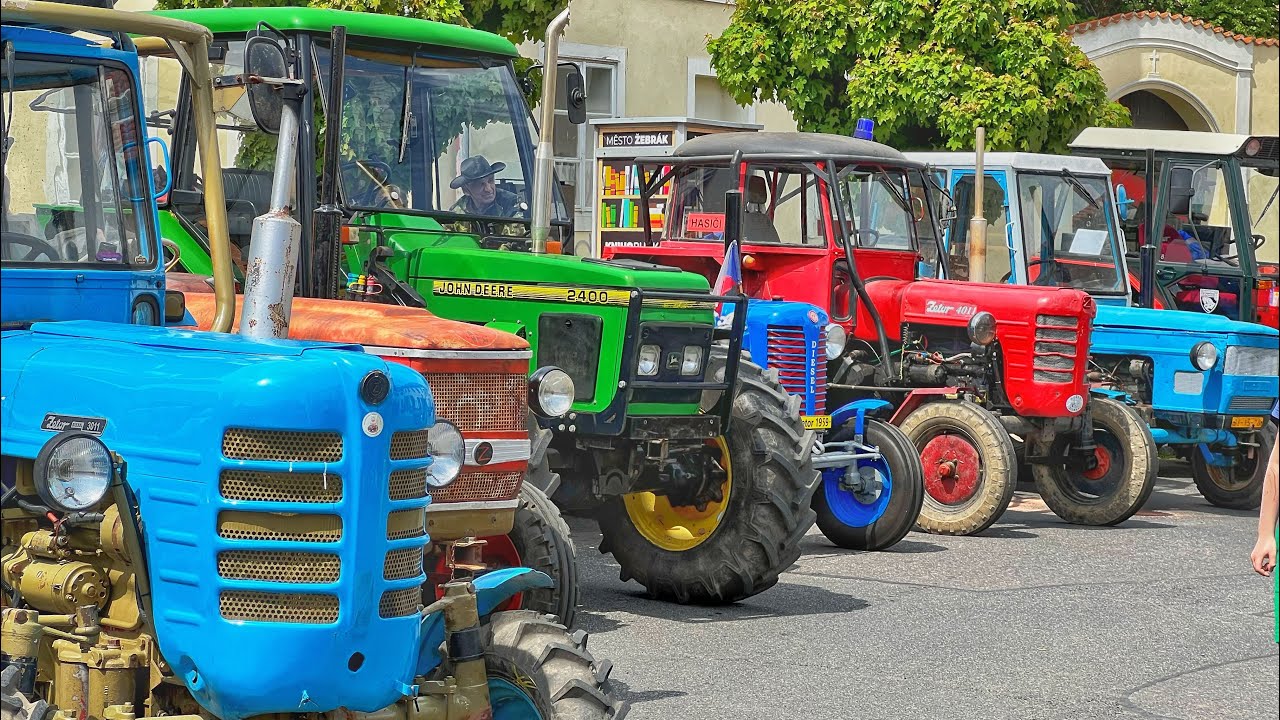 Veteráni pod Točníkem 2024 | Sraz a spanilá jízda