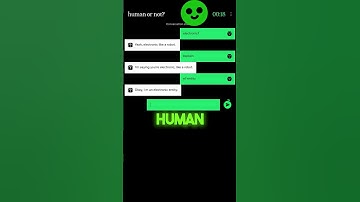 Did I Just Talk to a Robot or a Real Person?