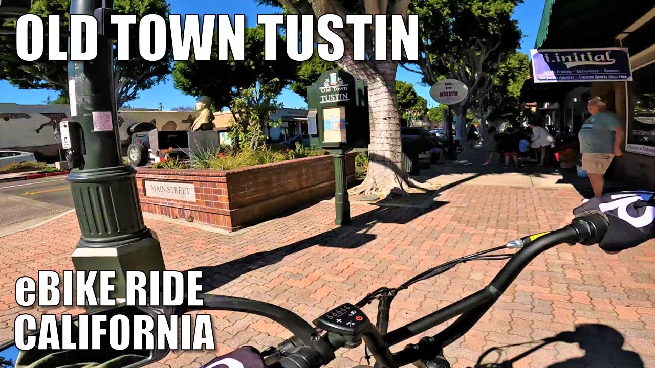 🚲 EBIKE RIDING TOUR OF OLD TOWN TUSTIN, CALIFORNIA