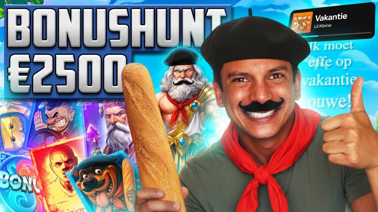MEGA JACKPOT! €2500 NL Casino Stream - Extra Gokbudget voor Vakantie? (24+)