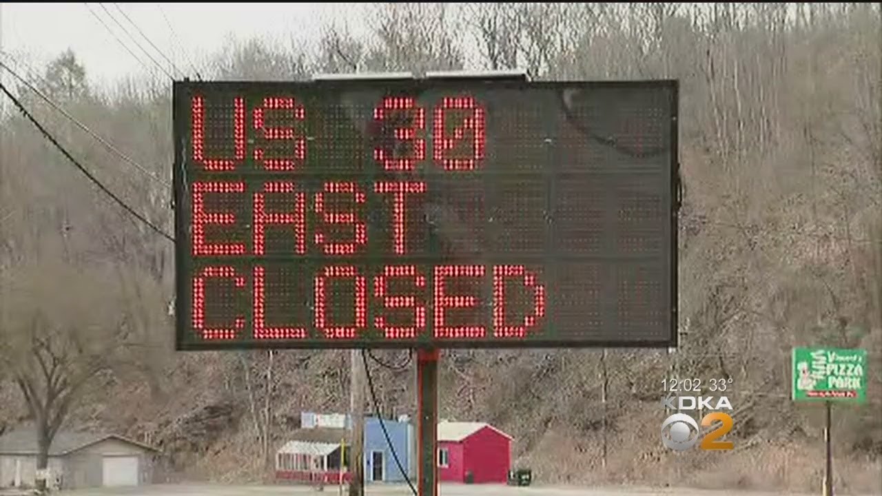 Collapse Closes Route 30 Indefinitely, Crews Continuing To Clear Debris