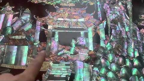 Báo giá công khai bức tranh làng quê in bình chỉ có 22 triệu khảm ốc sigapore #đồ gỗ bích phương